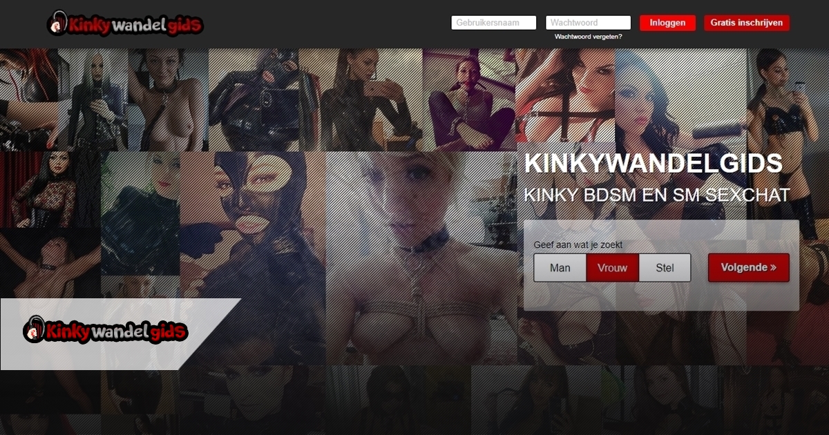 Erotische chatdienst voor mannen en kinky mensen, kinkywandelgids maakt gebruik van operators